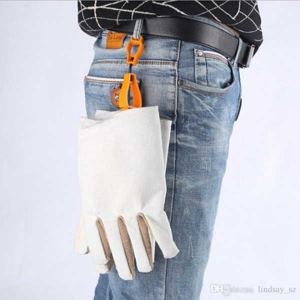 Gancio Per Guanti Da Lavoro,Portaguanti Per Cintura Di Servizio - Foto 6